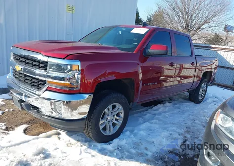 2018 Chevrolet Silverado 1500 1Lt из США, поврежденный, VIN 3GCUKREC2JG203245